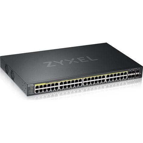 Zyxel GS2220-50HP-EU0101F commutateur réseau Géré L2 Gigabit Ethernet (10/100/1000) ... (1/4)