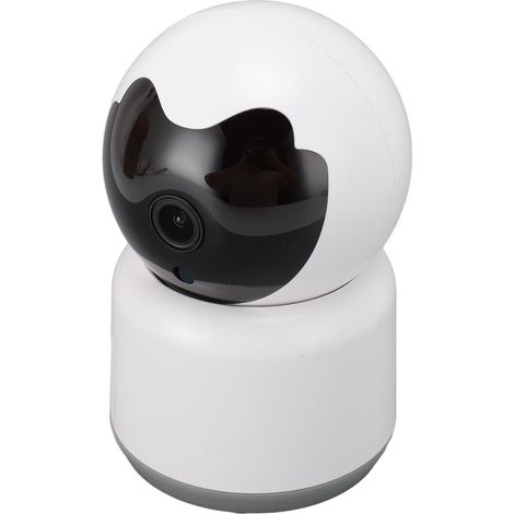 Caméra pour animaux de compagnie 1080p HD avec détection de mouvement, rotation à 350°, audio bidirectionnel, Wi-Fi sans fil, caméra de sécurité connectée pour la maison (1/5)