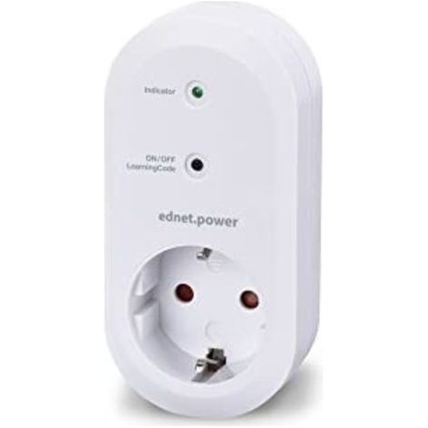 Ednet .living Smart Plug enchufe inteligente Blanco (1/5)