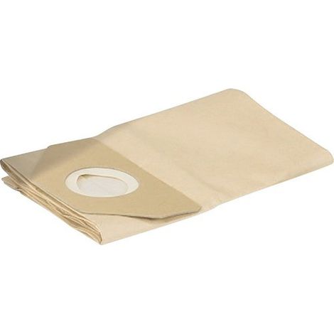BLACK+DECKER Sacchetti Filtro in Carta 15L per Aspiratori Solidi e Liquidi, Avana, Taglia Unica (1/2)