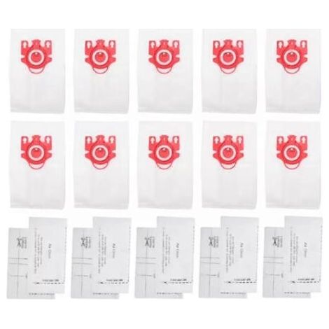 Lot de 20 sacs à poussière pour aspirateur Miele FJM Air Clean (1/5)