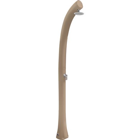 Doccia Solare da Esterno Giardino 26L Miscelatore Arkema New Happy Dove gray