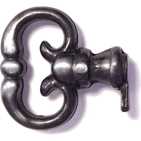 fausse clé de meuble anglaise vieux fer ancien serrure décoration rustique vintage clef (1/3)