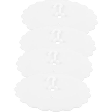 Ensemble de 4 crochets pour baldaquin lit Holibanna, plafond en (1/5)