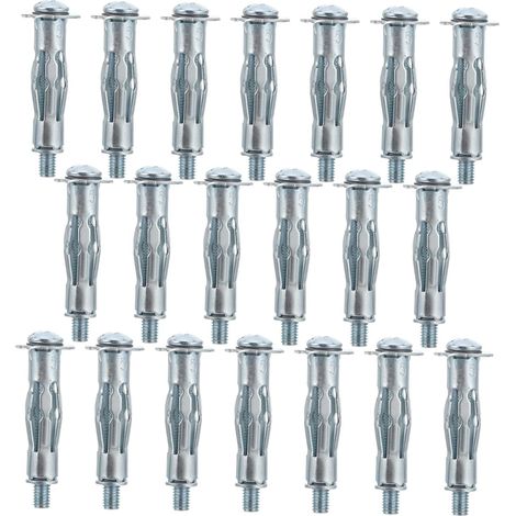 Unomor Lot de 20 chevilles pour cloisons creuses vis de (1/5)