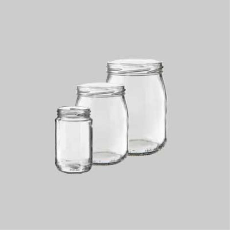 Vaso in vetro per conserve 580 cc - imb. ø 82 mm (20 pezzi) (1/4)