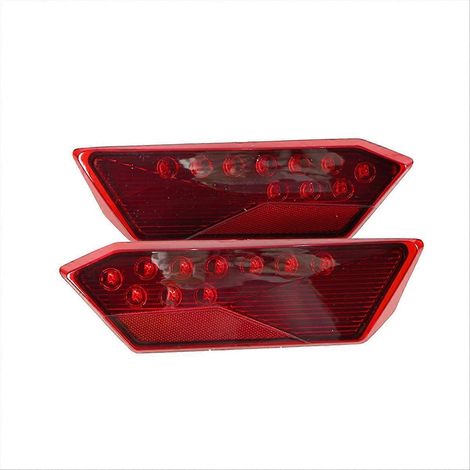 Set mit 2 roten LED-Rückleuchten für RZR 1000, 900, XP und 4 Turbo (1/5)