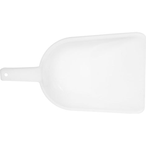 Pelle à Nourriture Ferme, Pelle à Nourriture pour Volailles, Plastique Pp Blanc, Grosse Capacité, pour Élevage et Alimentation des Poules (1/5)