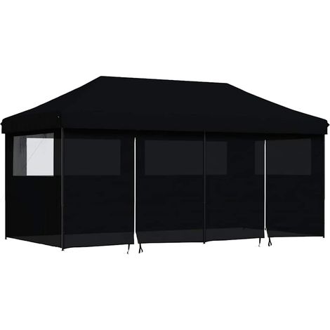 Maison Exclusive - Partyzelt Faltbar Pop-Up mit 4 Seitenteilen Sc