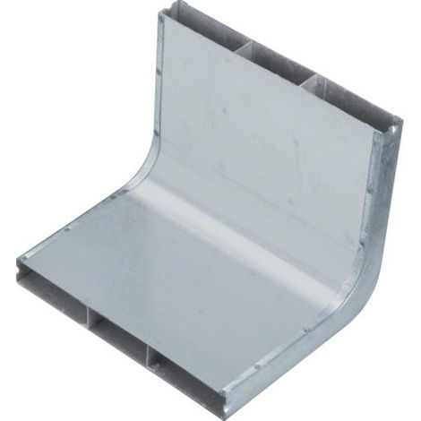 Angle vertical 3 compartiments 28mm x 240mm pour sol béton (UKK240283)