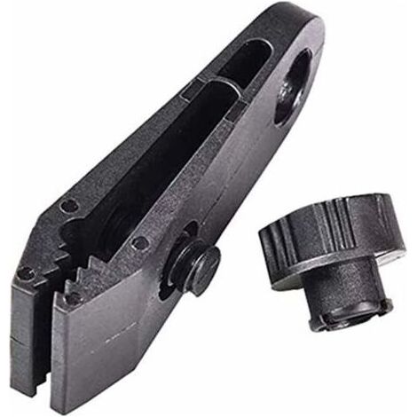12-teiliges Planenclip-Set, robuste Planenclips für Schnellmarkisen, Zelte, Planen, Wohnwagen, Gartensonnenschutz, Schwarz (12) (1/5)