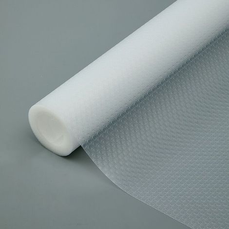 Set de table transparent 30 x 150 cm, 1 pièce, motif à pois, pour tiroir, papier isolant, résistant à l'humidité, adapté aux armoires de cuisine (1/5)