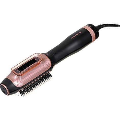 Brosse à air chaud Rowenta CF9840F0, outil de coiffure, noir chaud, cuivre. (1/5)
