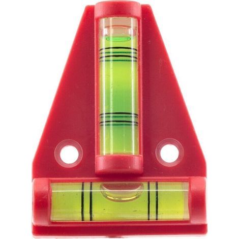 Mini Niveau à Bulle pour Camping Cars ou caravanes Plastique t - Leveler Mini niveau haute précision bulle horizontale bulle horizontale (1/5)