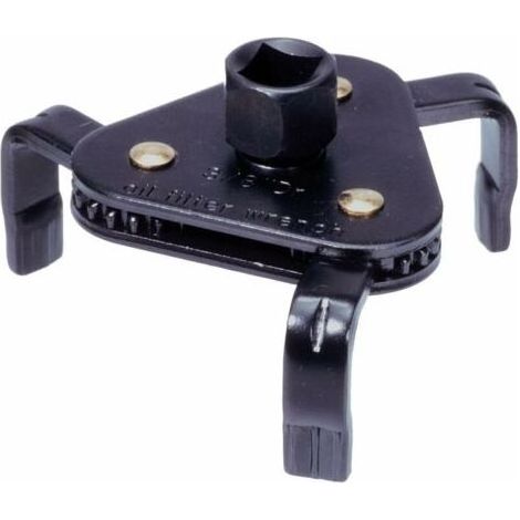 Clé à filtre à huile plate, clé à filtre pour machine à trois griffes Grille d'huile Outil de démontage d'élément de filtre à huile Outil d'entretien automatique (1/4)