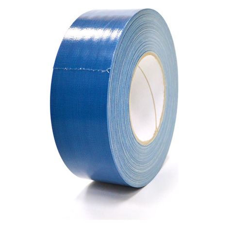 Gaffeur ruban adhésif Toilé - 50 mm x 50 m - Bleu (1/2)