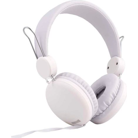 Maxell Spectrum Cuffie Cablato a Padiglione Musica Bianco (1/4)