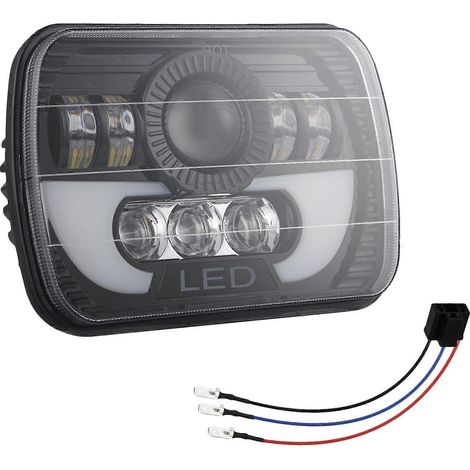 7x6 5x7 120W LED-Autoscheinwerfer mit Fern- und Abblendlicht für Chevy Express Cargo Van 1500 2500 3500JXLGV (1/5)