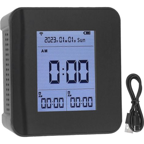 Luftqualitätsmonitor für Tuya Intelligenter WLAN-Multifunktions-CO2-Detektor Innenmessgerät