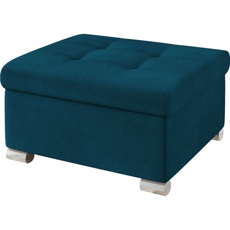 Pouf Comfivo Gemma, Venus Velvet 2911, 41x68x70cm, Diamètre: 0, Tissu, Pieds: Plastique, 0 (1/5)