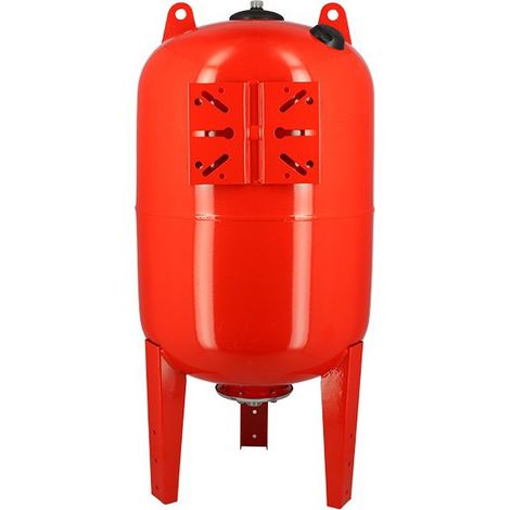 AUTOCLAVE CON MEMBRANA IN BUTILE VERTICALE - Lt. 100 - Pmax 10 bar - Ø 450 - H 950 - 1"