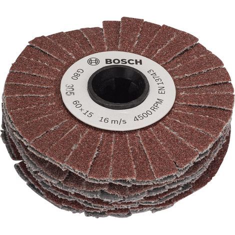 10 Bandes Abrasives 15mm Grain 80 Pour Ponceuse Courbe Surface Creuse Bois (1/4)
