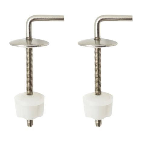 Kit cerniera di ricambio fissa S045K in acciaio filetto M6 accessori e ricambi sedili wc