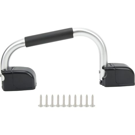 Poignée Pliable pour Caravane et Camping-car 415 mm Poignée de Maintien Ergonomique et Réglable Compatible avec Remorques, Fourgons et Véhicules de Loisirs (1/5)