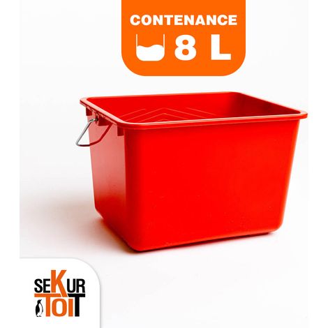 Seau d’application primaire – capacité 8 L – SEKURTOIT (1/2)