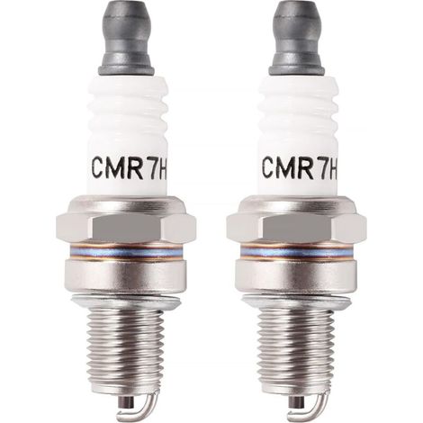 candele CMR7H, candela per tosaerba, candela con terminale solido, sostituisce CM5H / CMR5H / CMR6H / CMR7H, per 3066, 965/RZ7C/RZ7CT10, TR14C/TR14S, 4194, AC7R