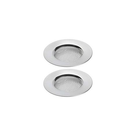 Lot de 2 passoires d'évier pour douche, receveur de cheveux du trou de prise éviers de baigNoire ou de cuisine Filtres de drainage pour évier en acier inoxydable. Diamètre de 3 Inch 7,6 cm (1/5)