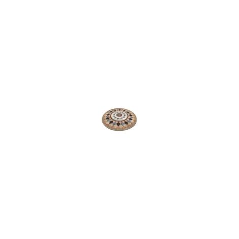 Tapis de sol rond antidérapant pour la maison et la chambre - Style 1 / S (1/2)