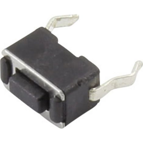 TRU COMPONENTS YST-1101 Drucktaster 12 V/DC 0.05 A 1 x Aus/(Ein) tastend (L x B) 6 mm x 3.5 mm 1 S