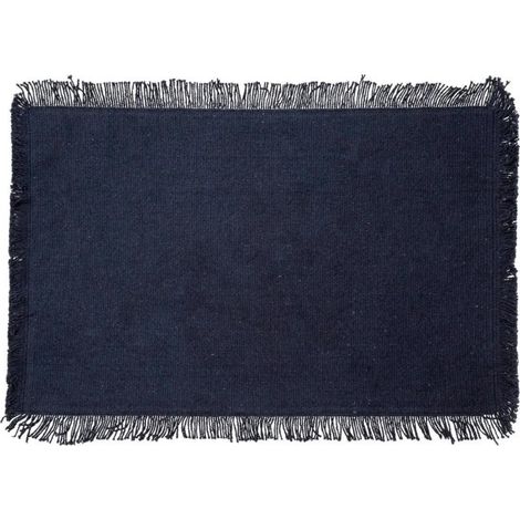 Set de Table Déco "Maha" 30x45cm Bleu (1/3)