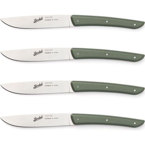 Berkel Cuchillos para Steak Verde Set de 4 Hojas 11 cm (1/3)