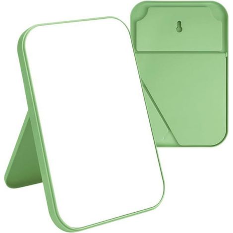 Miroir de maquillage ultra haute définition, 2013,4 cm, support de bureau pliable, design portable,miroir de voyage (1/4)