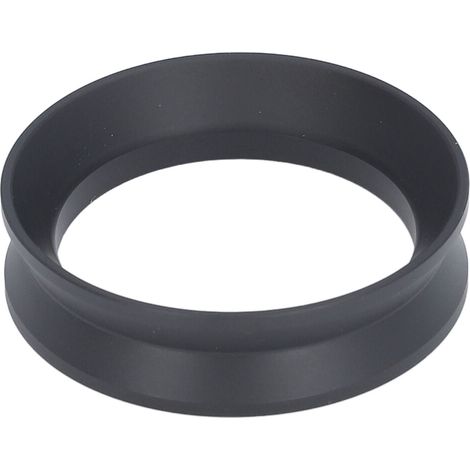 Entonnoir à Café 58mm en Aluminium Noir Anneau de Dosage Anti-Éclaboussures pour Machine Espresso Accessoire Pratique (1/5)