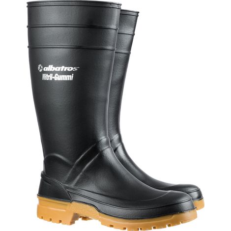 Albatros GUARDIAN Nitrilgummistiefel schwarz 41 (1/2)
