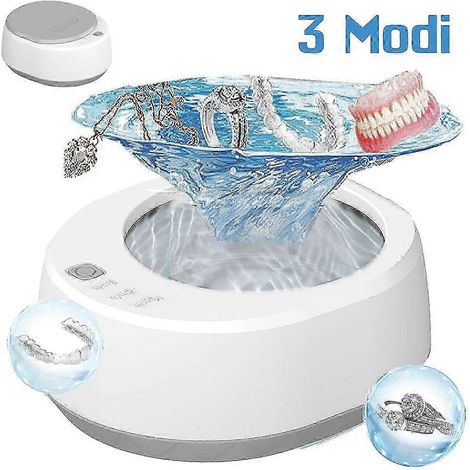 « Nettoyeur à ultrasons pour bijoux et prothèses dentaires - Bain sonique avancé » (1/5)