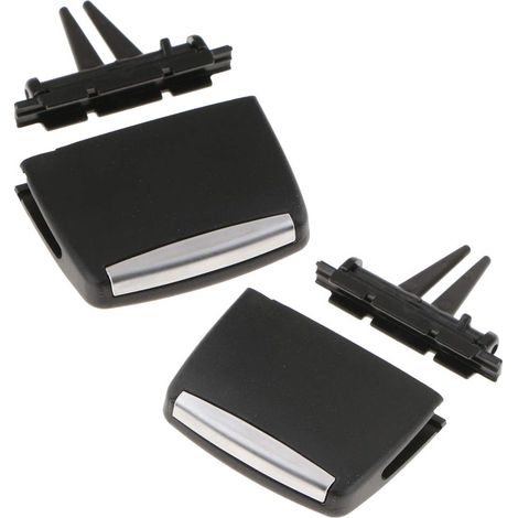 2X Linguette per bocchette di ventilazione posteriori per BMW X5 / X6, linguetta di uscita della bocchetta di ventilazione migliorata (per BMW X5 E70 2006-2012, per BMW X6 E71