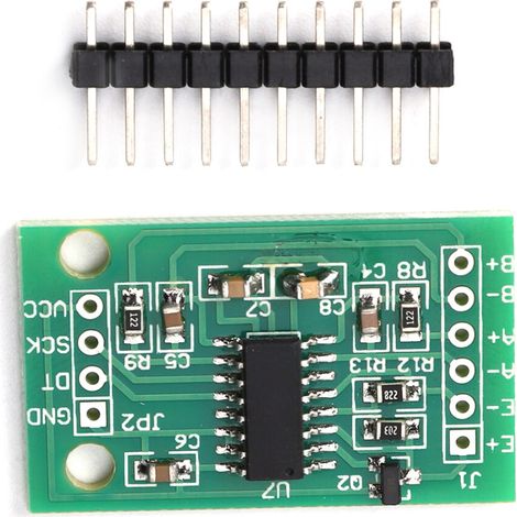 Adatto per 5 moduli sensore di peso ad alta precisione a doppio canale a 24 bit HX711