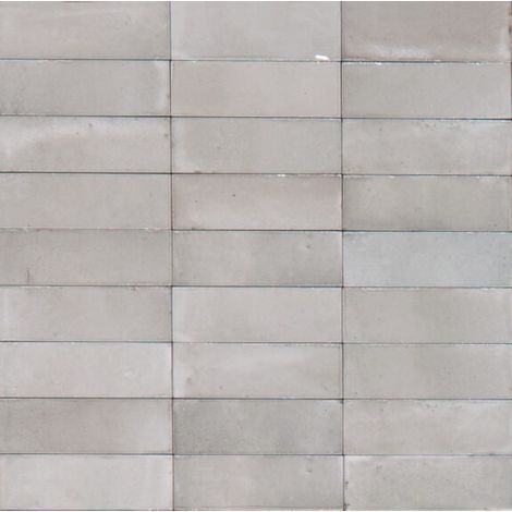 Carrelage Effet Zellige Gris RICE Grigio 5x15cm (1/4)