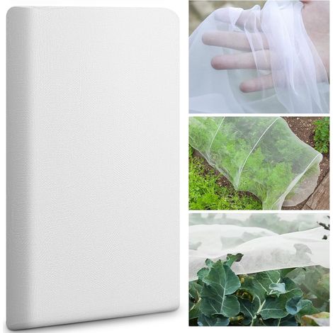 Filet Anti Insecte, 310M Filets pour Jardin, Filet Anti Insecte Potager, Maille Fine Anti-Insecte en Maille, Protection des Plantes Filet (1/5)