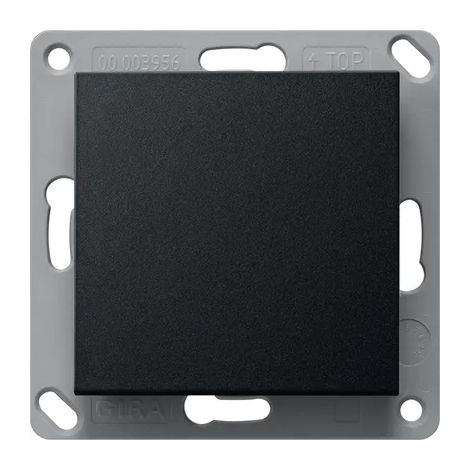 Gira EnOcean Emisor de pared por radio 1f Sistema 55 Negro m [2421005], 2421 005