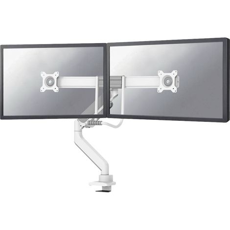 Neomounts Supporto da tavolo per monitor DS75-450WH2 2 Display: (s) 43,2 cm (17) - 81,3 cm (32) Bianco Regolabile in (1/5)