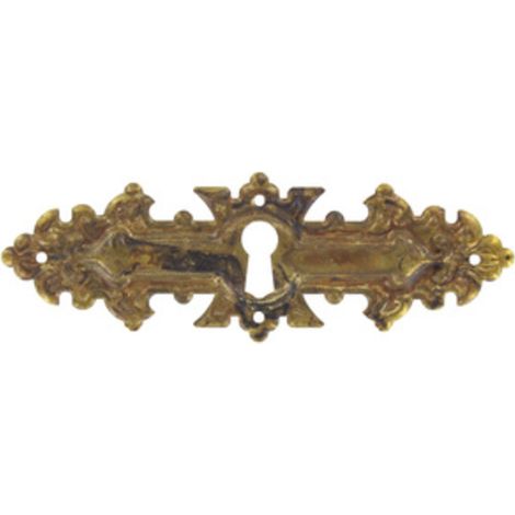 BOCCHETTA ANTICH. ART. 30692 MM.114X38 OTTONE AN. Prezzo per 1 pezzo. (1/3)