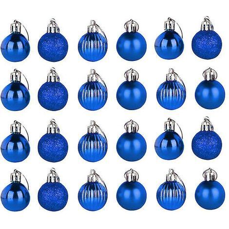Neue Weihnachtskugeln zum Aufhängen (Set mit 24 Stück) (1/3)