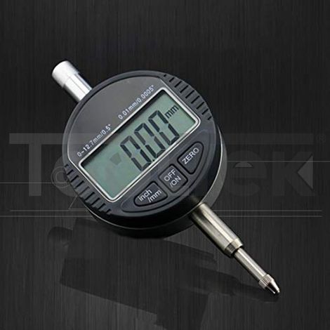 INDICATORE DIGITALE CALIBRO DI PRECISIONE 0,01/0-12,7mm COMPARATORE (1/3)