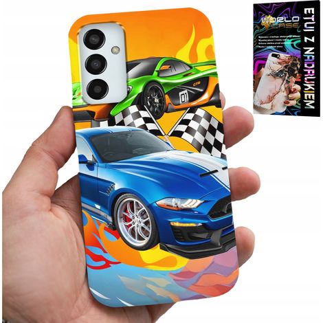 Hülle für Samsung Galaxy M23 – für Kinder, Rennwagen (1/5)