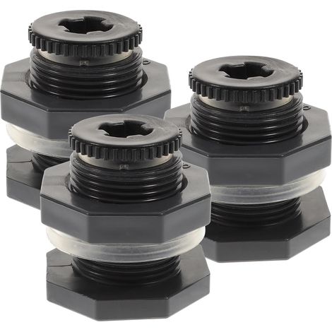 Wassertank PVC 1 2 Zoll mit Dichtung und Stopfen für